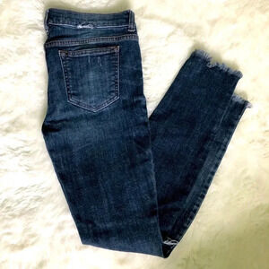 HARPER DENIM | distressed skinny jeans